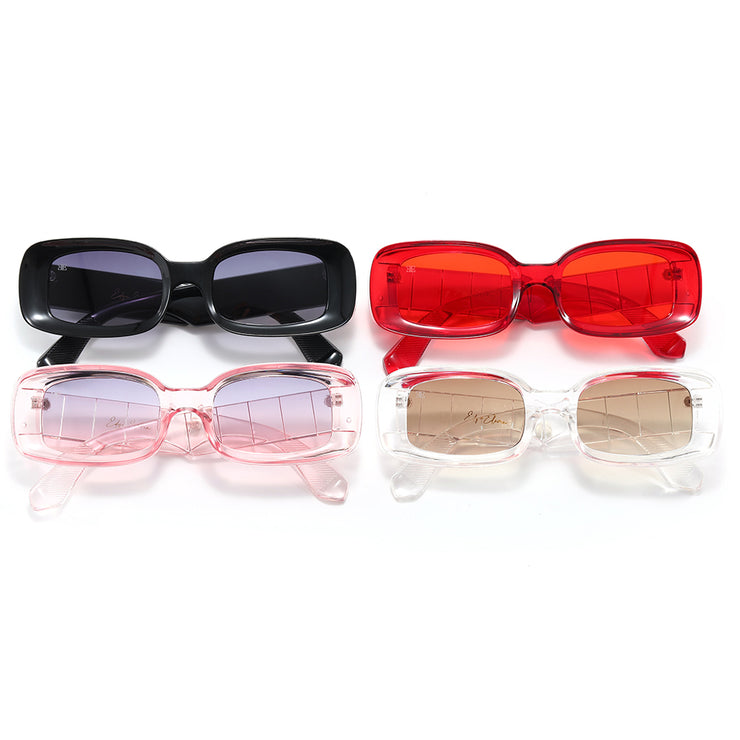 STARSTRUCK - Thick Frame Rectangle Sunglasses