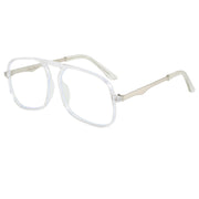 Old Skool - Oversized Aviator Blue Light Glasses