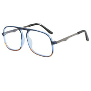 Old Skool - Oversized Aviator Blue Light Glasses