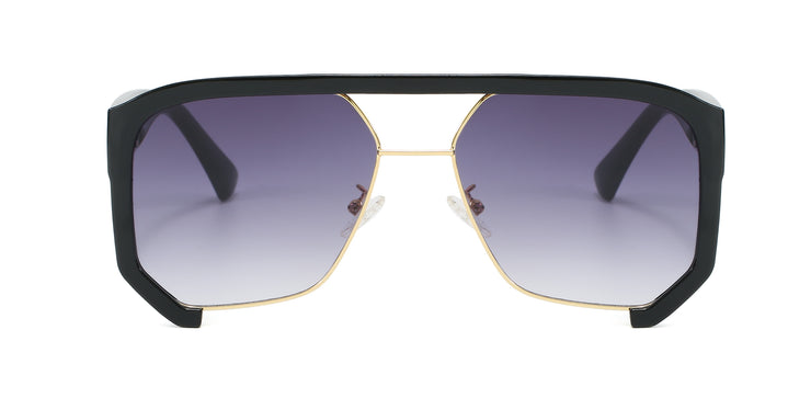 Gradient Oversized Square Aviators