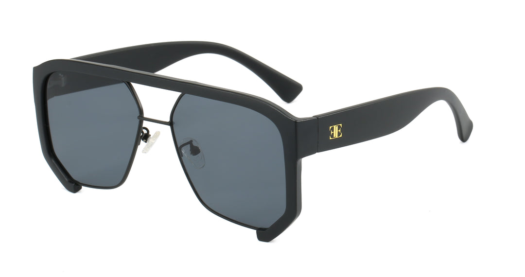 Prism OverSized Flattop Square Aviator Sunglasses – EdgeEleven