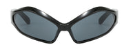 black sporty sunglasses