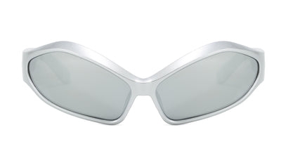 silver sporty sunglasses